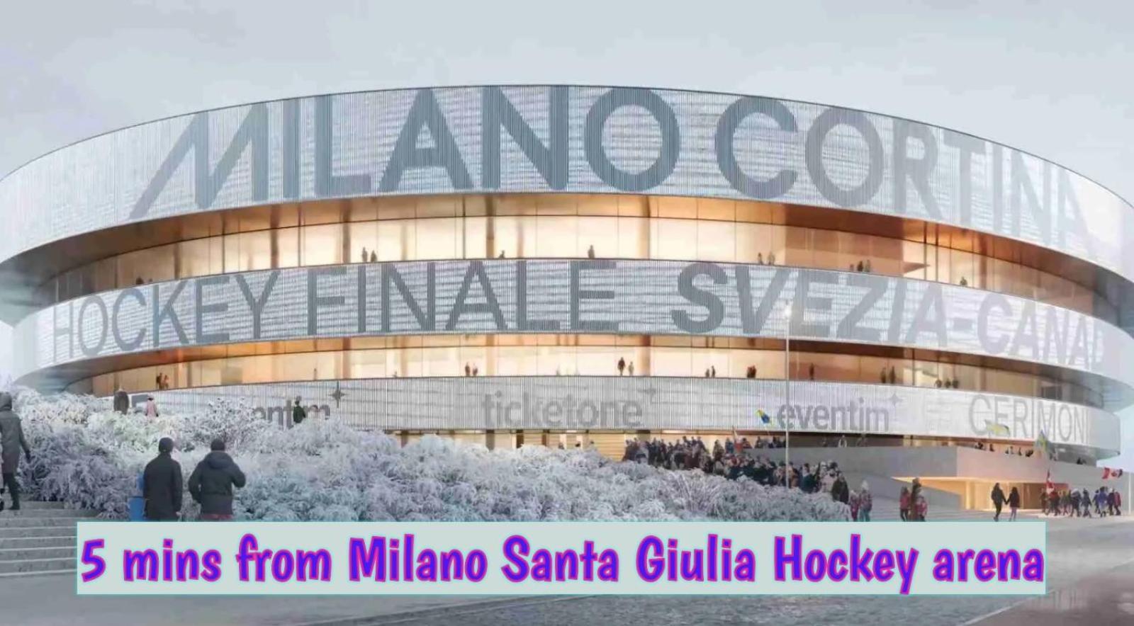Mini Loft Fabrique - Milano Santa Giulia Hockey Arena Leilighet Eksteriør bilde